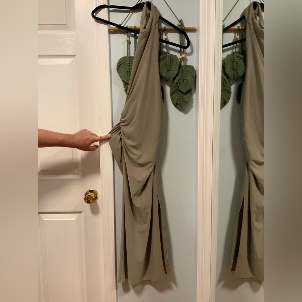 Wilfred Sundried Olive Dress